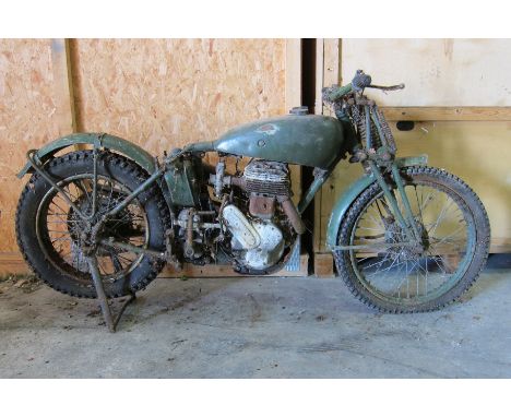 c.1941 Norton 490cc Ex-WD 16HRegistration no. UJJ 48Frame no. 38704Engine no. W12812 (see text)The stalwart of Norton's war e