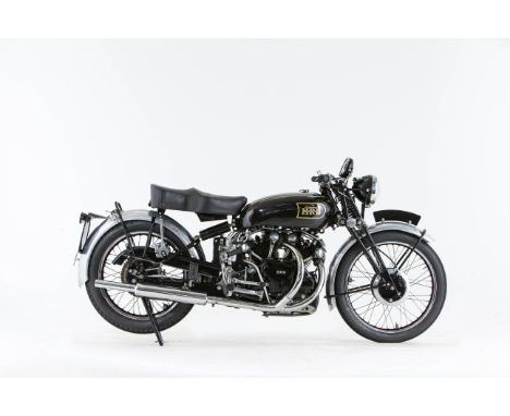 Offered from the National Motorcycle Museum Collection 1949 Vincent-HRD 998cc Series-B Black Shadow Registration no. VAS 492F