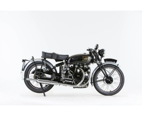 Offered from the National Motorcycle Museum Collection 1949 Vincent-HRD 998cc Series-B Black Shadow Registration no. VAS 492F