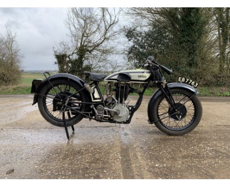 Property of a deceased's estate 1928 Norton 490cc ES2Registration no. EB 7763Frame no. 34390Engine no. ES42568Introduced at t