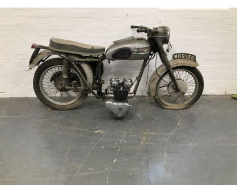 A c.1959 Triumph 649cc Tiger 110 Projectcomprising frame numbered 027556, engine numbered T110 027556, offered together with 