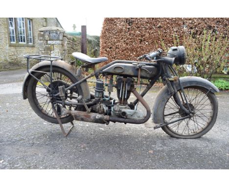 1926 AJS 498cc Model G8 'Big Port' ProjectRegistration no. YB 4641Frame no. 86150Engine no. 86150After victory in the 1920 Ju