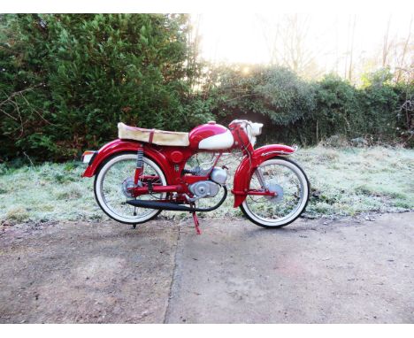 1965 DKW 48cc Violetta SportFrame no. 1583000236Engine no. 803 10001537DKW was founded in Zschopau in 1919 by Danish engineer