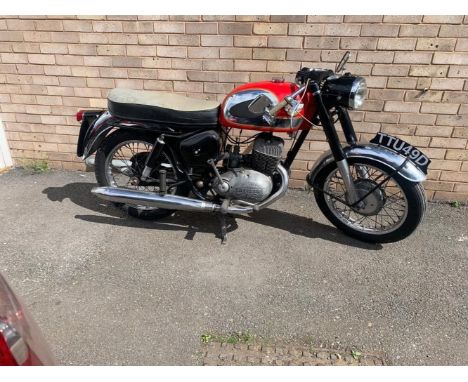 1967 Royal Enfield 249cc Turbo Twin SportsRegistration no. TTU 49DFrame no. 087F1967Engine no. to be advisedThe Villiers 2T/4