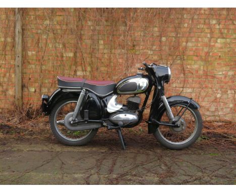 1960 DKW RT 175 VSFrame no. 45595734Engine no. 45069098DKW was founded in Zschopau in 1919 by Danish engineer Jorgen Rasmusse