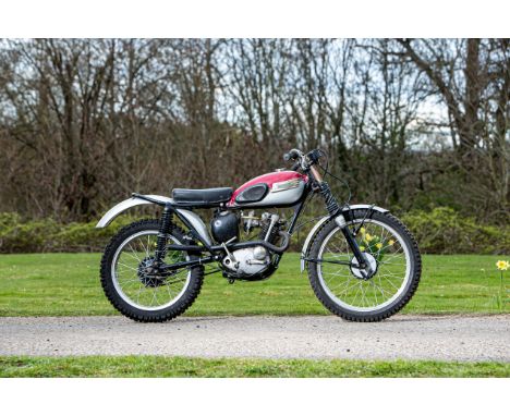 1961 Triumph 200cc Tiger Cub TrialsRegistration no. 402 XUHFrame no. T20 75657Engine no. T20 86803With the introduction of th