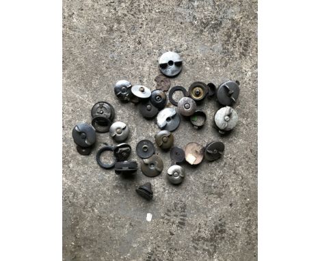 A quantity of mostly Vintage filler caps and associated sparessome reproduction, varying sizes, some fuel, some oil, conditio