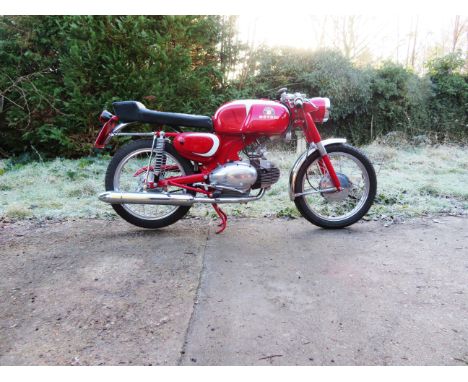 1961 Motobi 125cc Imperiale SportFrame no. 431165Engine no. 430234Italy's oldest surviving motorcycle manufacturer, Benelli w