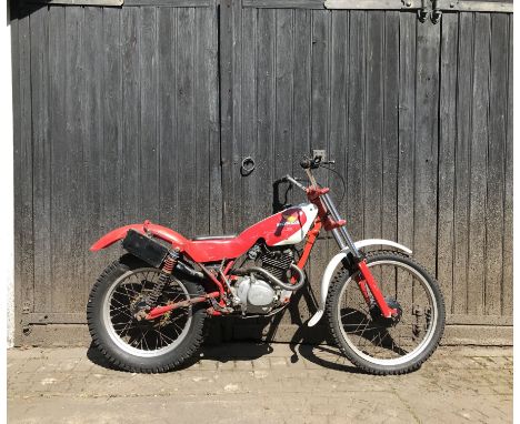 1980 Seeley-Honda TL200 Trials ProjectRegistration no. 65 FUR (see text)Frame no. SHT-1055Engine no. RS200TE-1066Colin Seeley