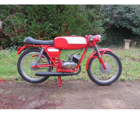 1966 CF 48cc GT JuniorFrame no. CF/J 1905Engine no. none visibleTaking its initials from designers Arduino Catelli and Leonar