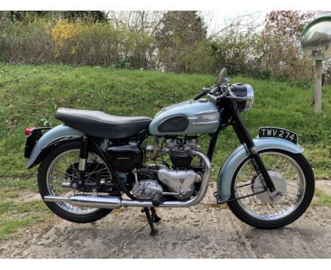 Property of a deceased's estate 1959 Triumph 649cc Tiger T110Registration no. TWV 274Frame no. 027614Engine no. T110 027614Th