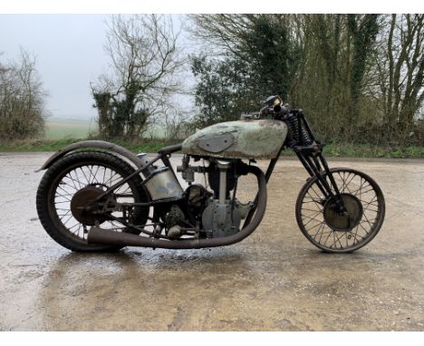 Property of a deceased's estate; believed ex-Douglas Lamb, Isle of Man TT 1928 Norton 490cc CS1Registration no. not registere