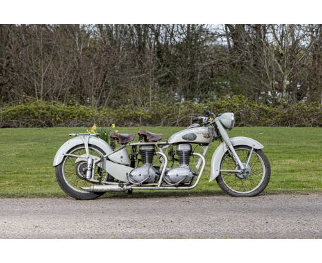 c.1950 Motoconfort Twin-engined MotorcycleRegistration no. not registeredFrame no. 549580Engine no. 704710 and 533248A French