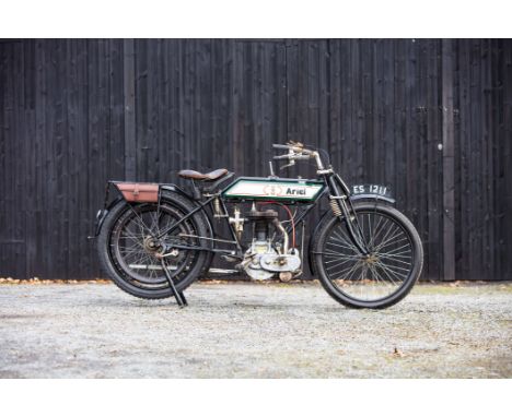 1913 Ariel 3½hp SportsRegistration no. ES 1211Frame no. 1847Engine no. 6884A firm with its roots in the cycle industry, Ariel