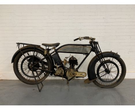 1925 BSA 349cc Model L Sidevalve ProjectRegistration no. EL 1379Frame no. 2515Engine no. F2390Introduced for 1923, the Model 