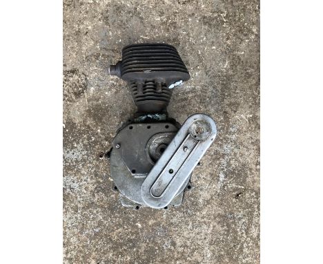 A Norton SV enginenumbered 30048, 79x100 bore and stroke, condition and completeness unknown, close inspection advised. This 