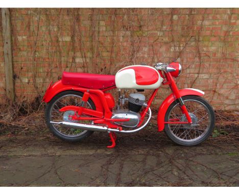 1958 MV Agusta 125cc Turismo Rapido ExtraFrame no. 636996Engine no. 636702After the launch of its first production four-strok