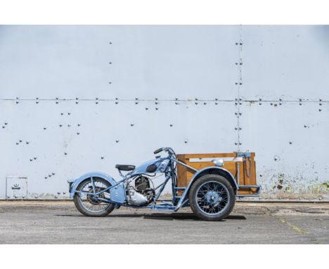 1951 Peugeot 125cc TN55 Triporteur Commercial Delivery TricycleRegistration no. not UK registeredFrame no. 640576Engine no. t
