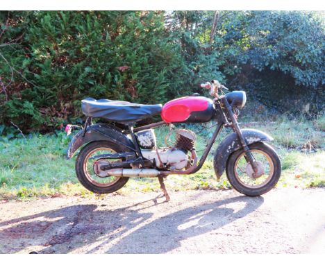1955 Isomoto  125ccFrame no. M23399Engine no. 81963Nowadays Iso is best remembered for its muscular V8-engined Grifo supercar