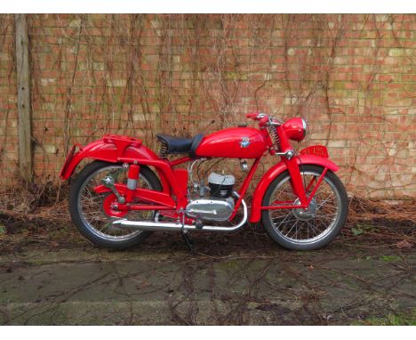 1952 MV Agusta 125cc TEL TurismoFrame no. 024509/12 (see text)Engine no. T022215Although best known for their racing and road