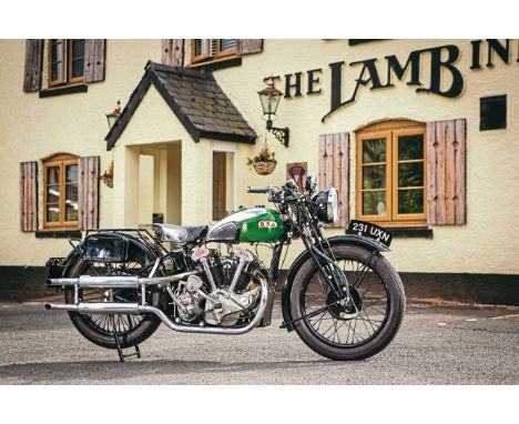 1934 BSA 500cc Model J34-11Registration no. 231 UXNFrame no. B11-934Engine no. none (see text)•Produced for only three years•