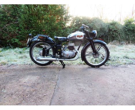 1948 Bianchi 125cc BianchinaFrame no. 126302Engine no. 126302Founded in the late 1890s, Bianchi made little impact outside It