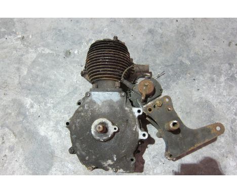 A Norton side-valve enginenumbered 91662 79x100, magneto and gearbox plates attached, condition and completeness unknown, clo