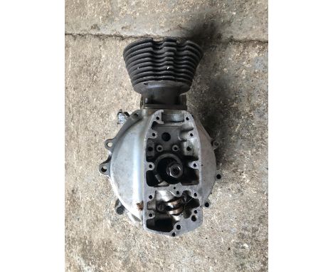 A Norton CJ enginenumbered CJ1236, 71x88 bore and stroke, fitted with a believed JE barrel, no head present, condition and co