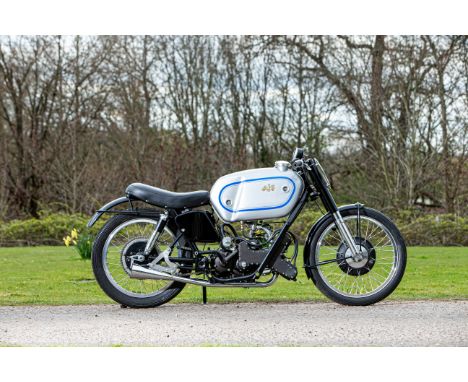 c.1946 AJS 497cc E90 'Porcupine' Grand Prix Racing MotorcycleFrame no. none visibleEngine no. 3-46•Ultra-rare 1940s Grand Pri