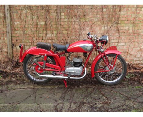 c.1949 MV Agusta 125cc TEL SportFrame no. 17011/2Engine no. 17047 S/2Although best known for their racing and road-going four