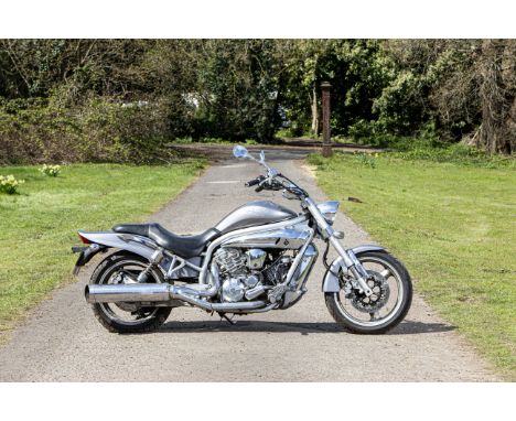 2008 Hyosung GV650 AquilaRegistration no. MX57 EKEFrame no. KM4VP51A171105993Engine no. GV650-108669Always wanted a Harley-Da