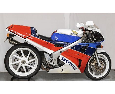 1989 Honda VFR750R Type RC30Registration no. G420 JKYFrame no. RC30-2100025Engine no. RC30E-2100057•Original UK-delivered exa