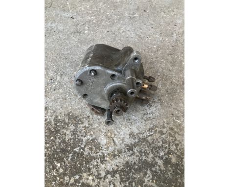 A believed Vintage Norton four-speed gearboxfour stud, numbered N169, condition and completeness unknown, close inspection ad