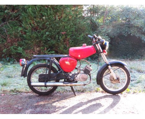 1979 Simson 49cc S50 B1 Sports MopedRegistration no. MAR 422VFrame no. 4696132Engine no. 3068167Along with MZ, Simson was sta