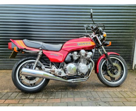 1980 Honda 748cc CB750FRegistration no. JMT 467WFrame no. JHMRC042118026Engine no. RC04E2117657After the iconic Honda SOHC 75