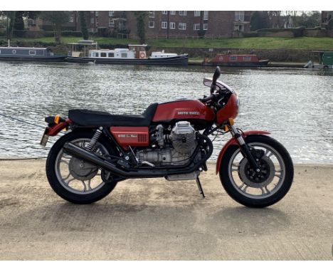 1979 Moto Guzzi 850cc Le Mans MkIRegistration no. GLN 298TFrame no. VE17771Engine no. 77844This MkI Le Mans has been owned fo