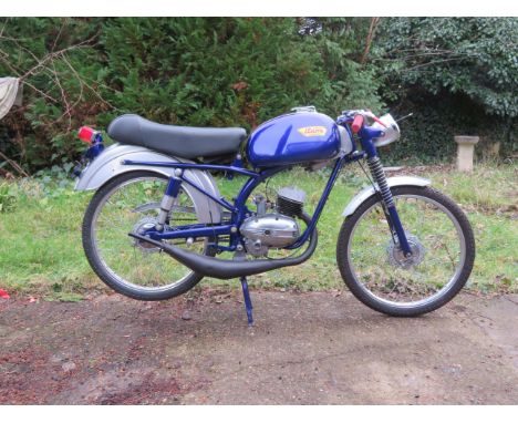 1960 Itom 50cc Super SportFrame no. 58030Engine no. 1430001SFounded in Turin in 1948, Industria Torinese Meccanica began manu
