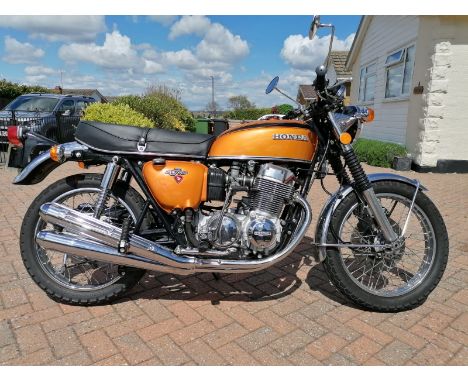 1974 Honda CB750K2Registration no. RVW 124MFrame no. CB750-2089976Engine no. CB750E-2733442Fifty-plus years on, it is hard to