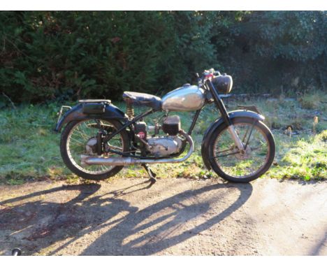 1948 Bianchi 125cc Bianchina ProjectFrame no. 148533Engine no. 148533Founded in the late 1890s, Bianchi made little impact ou