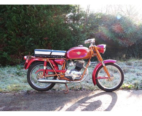 1959 Ducati 125cc AureaFrame no. 125A 87654Engine no. 88224 DM125APreviously a producer of radios and electronic equipment, B