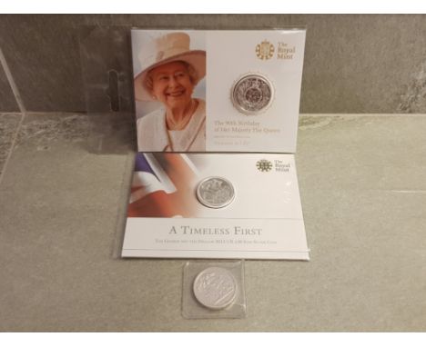 UK ROYAL MINT PURE SILVER £20 COINS X3 2013 &amp; 2016 IN ORIGINAL SEALED PACKS PLUS 1 OTHER