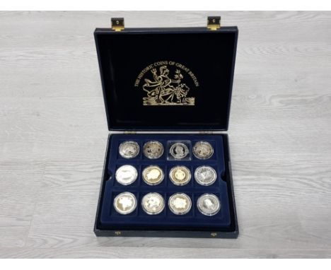 COINS THE MUSEUM COLLECTION OF 24 SILVER COINS 20G .925 SILVER EACH A REPLICA OF A RARE BRITISH COIN CERTIFICATE ACCOMPANIED 