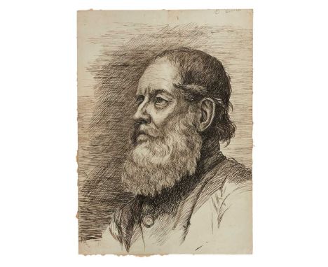pen and ink, monogrammed and dated in pen, upper right, inscribed to reverse, 35.5cm (14in) high, 25.5cm (10in) wide; togethe