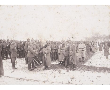 1. Weltkrieg - Frankreich - - Sammlung von 96 OPhotographien (Vintages, Silbergelatineabzüge) u. Photopostkarten der 13. Köni