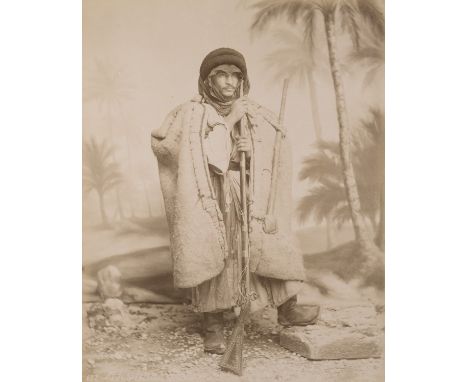 Syrien und Palästina - - Felix Bonfils. Album mit 108 großformatigen OPhotographien mit Aufnahmen aus Syrien und Palästina. S