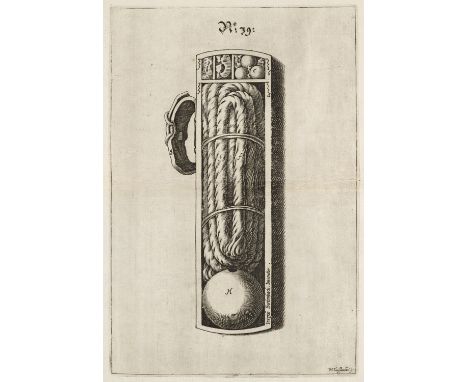 Feuerwerkerei - - Joseph Furttenbach. (Büchsenmeisterey-Schul, Darinnen die New angehende Büchsenmeister und Feurwercker, nic