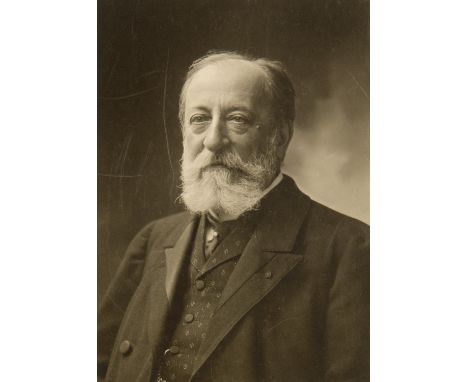 Nadar (d.i. Gaspard-Félix Tournachon). OPhotographie mit dem Portrait sowie eh. sign. Widmung des frz. Pianisten u. Komponist