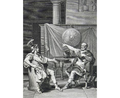 Molière - Corneille - - J. M. Moreau Le Jeune - nach. Zwei Alben mit 56 Illustrationen zu den Werken von Molière und P. Corne