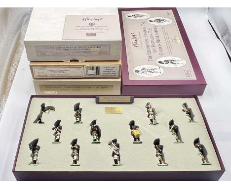 Britains Limited Editions, comprising: Set 5391 - The United States Army Band of Washington D.C., Set 00215 - Scots Guards - 
