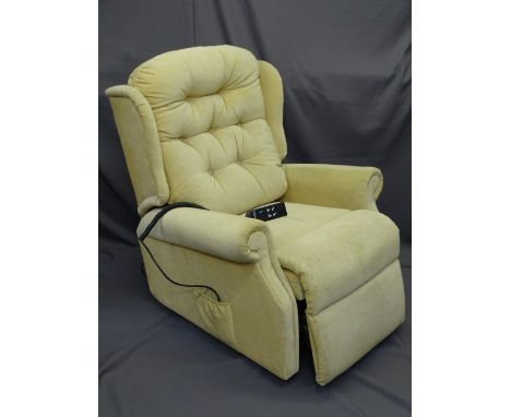 RISE &amp; RECLINE ARMCHAIR, by Celebrity, light coloured E/T